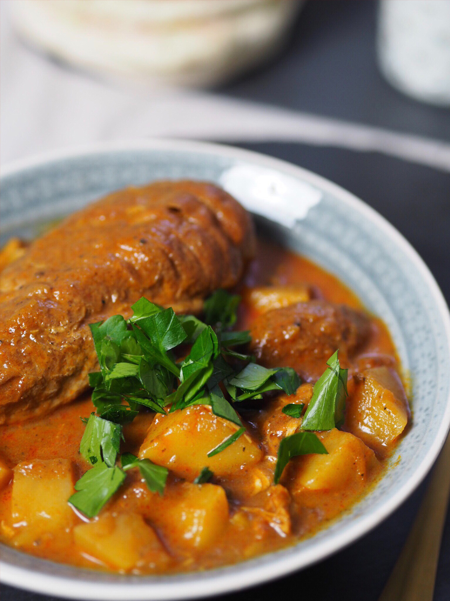 Aromatisch indisches Hähnchen-Curry - #madebyluderchris.de